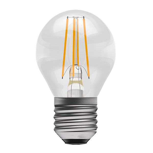 05316 - LED 4W Dimmable Clear Filament Round - ES - 2700K